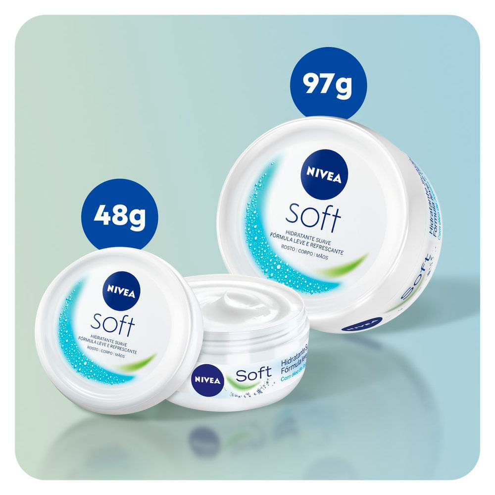 NIVEA Creme Hidratante Soft 97g