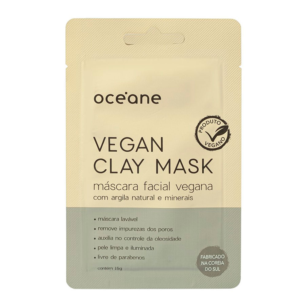 Máscara Facial Océane Vegan Clay Mask 15g