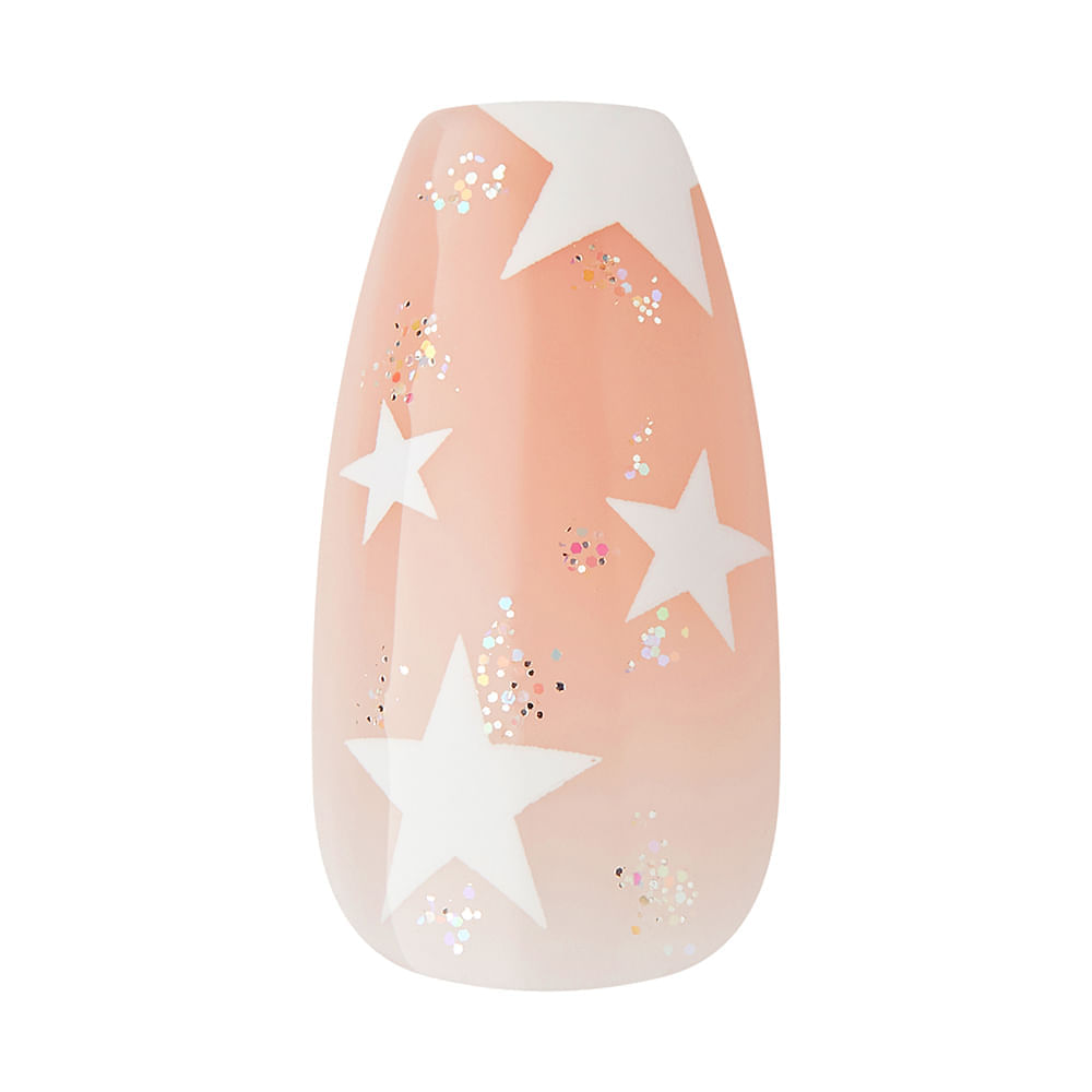 Unhas Postiças Kiss NY Voguish Fantasy In The Stars