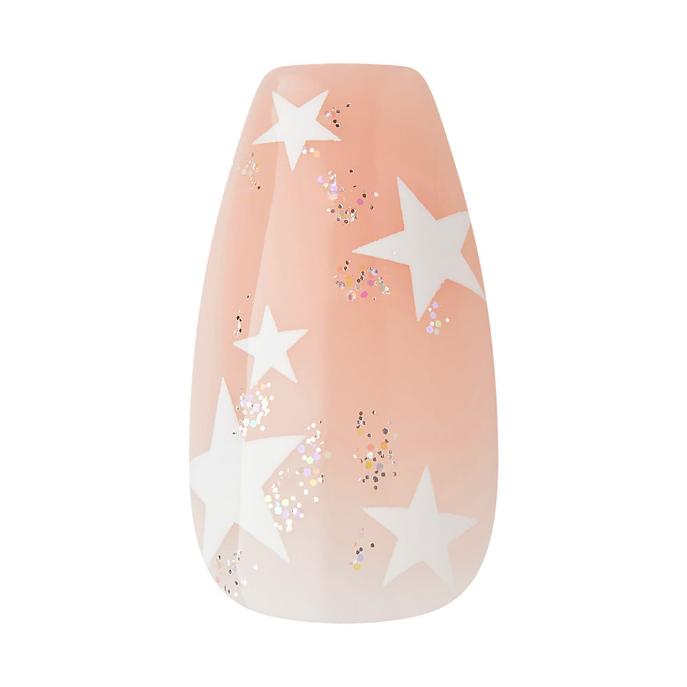 Unhas Postiças Kiss NY Voguish Fantasy In The Stars