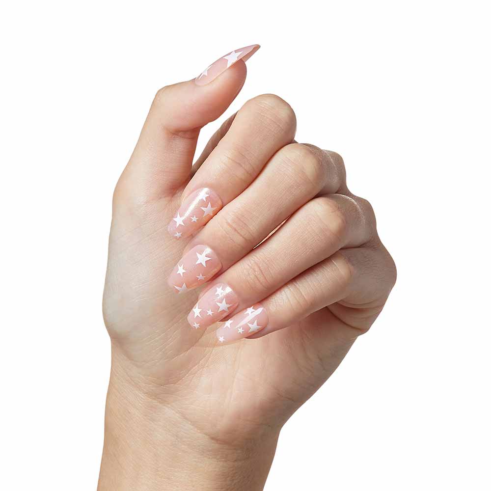 Unhas Postiças Kiss NY Voguish Fantasy In The Stars