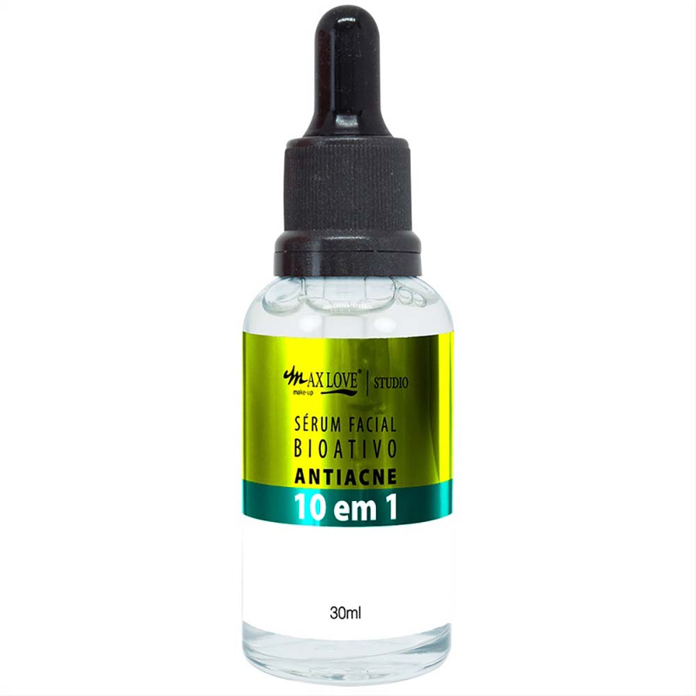 Sérum Facial Max Love Bioativo Antiacne 10 em 1 30ml