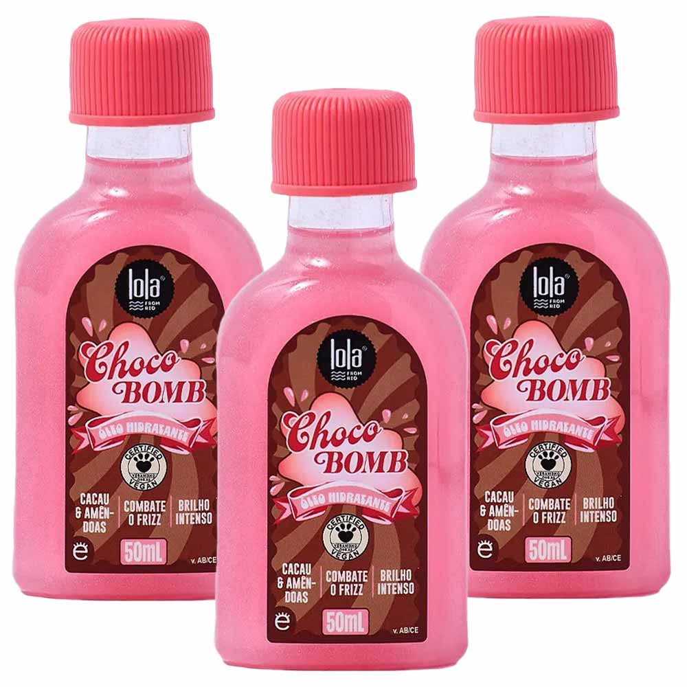 Lola Cosmetics Chocobomb Kit 3 Óleos