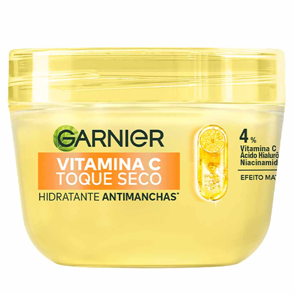 Hidratante Facial Antimanchas Garnier Skin Vitamina C Toque Seco 85g