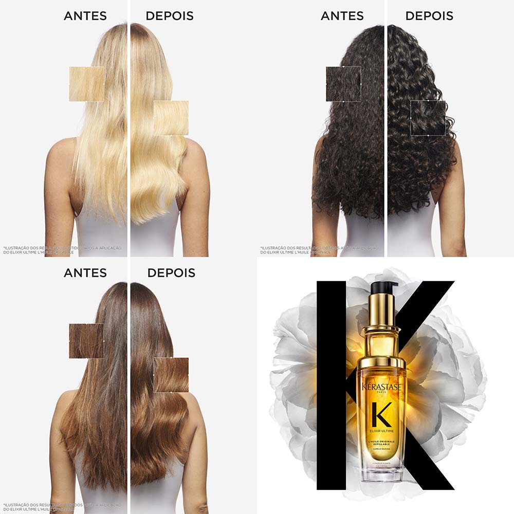 Óleo Capilar Kérastase Elixir Ultime L'huile Originale 30ml