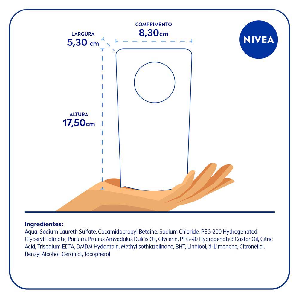Sabonete Líquido NIVEA Creme Soft Refil 200ml