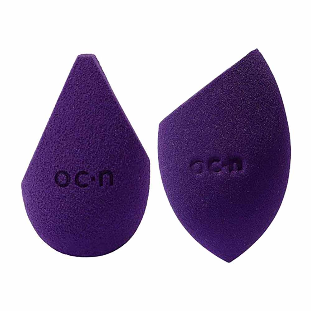 Océane Kit Esponjas de Maquiagem Sister Blend Roxo + Flat Blend Roxa