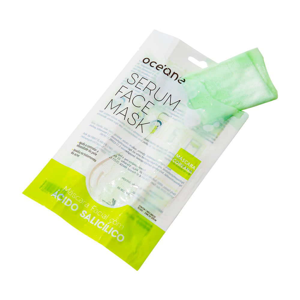 Máscara Facial com Ácido Salicílico Océane Sérum Face Mask