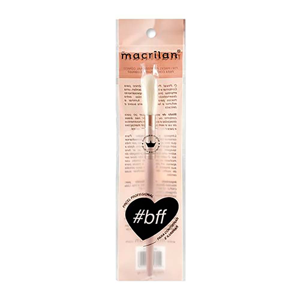 Pincel Profissional Conico Contornar e Iluminar Macrilan F14