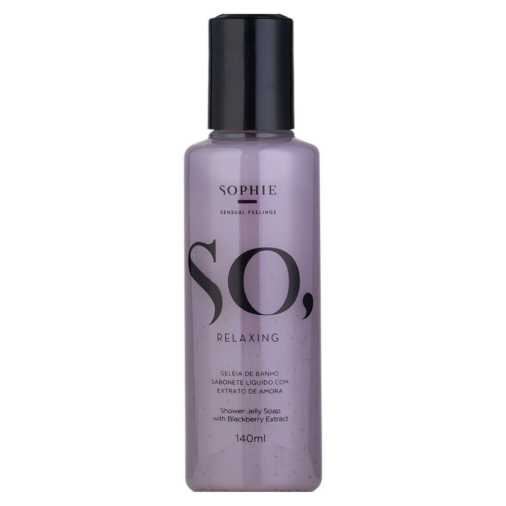 Geléia De Banho Sophie Sensual Feelings So Relaxing - Extrato De Amora 140ml