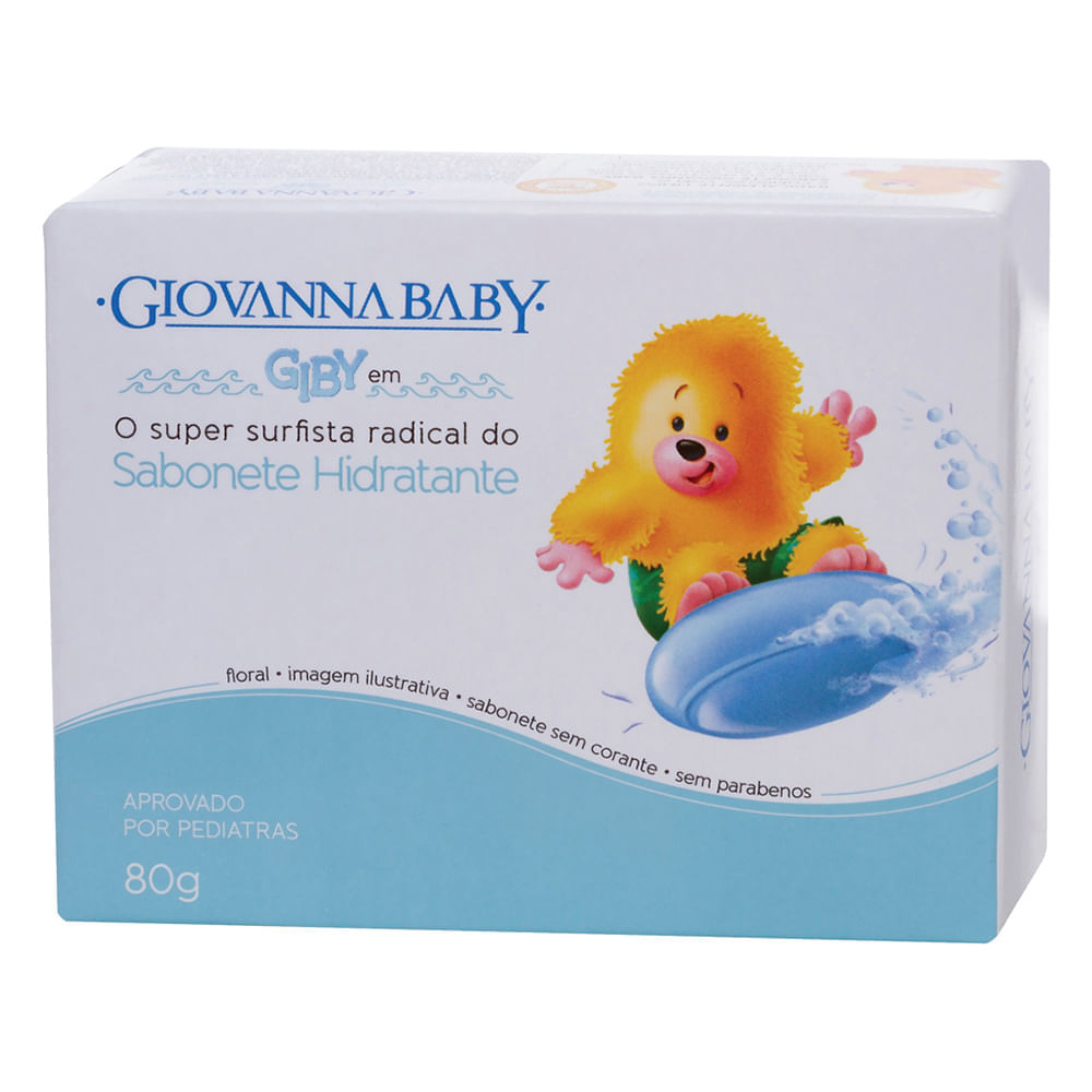 Sabonete em Barra Giby Giovanna Baby - Baby & Kids 80g