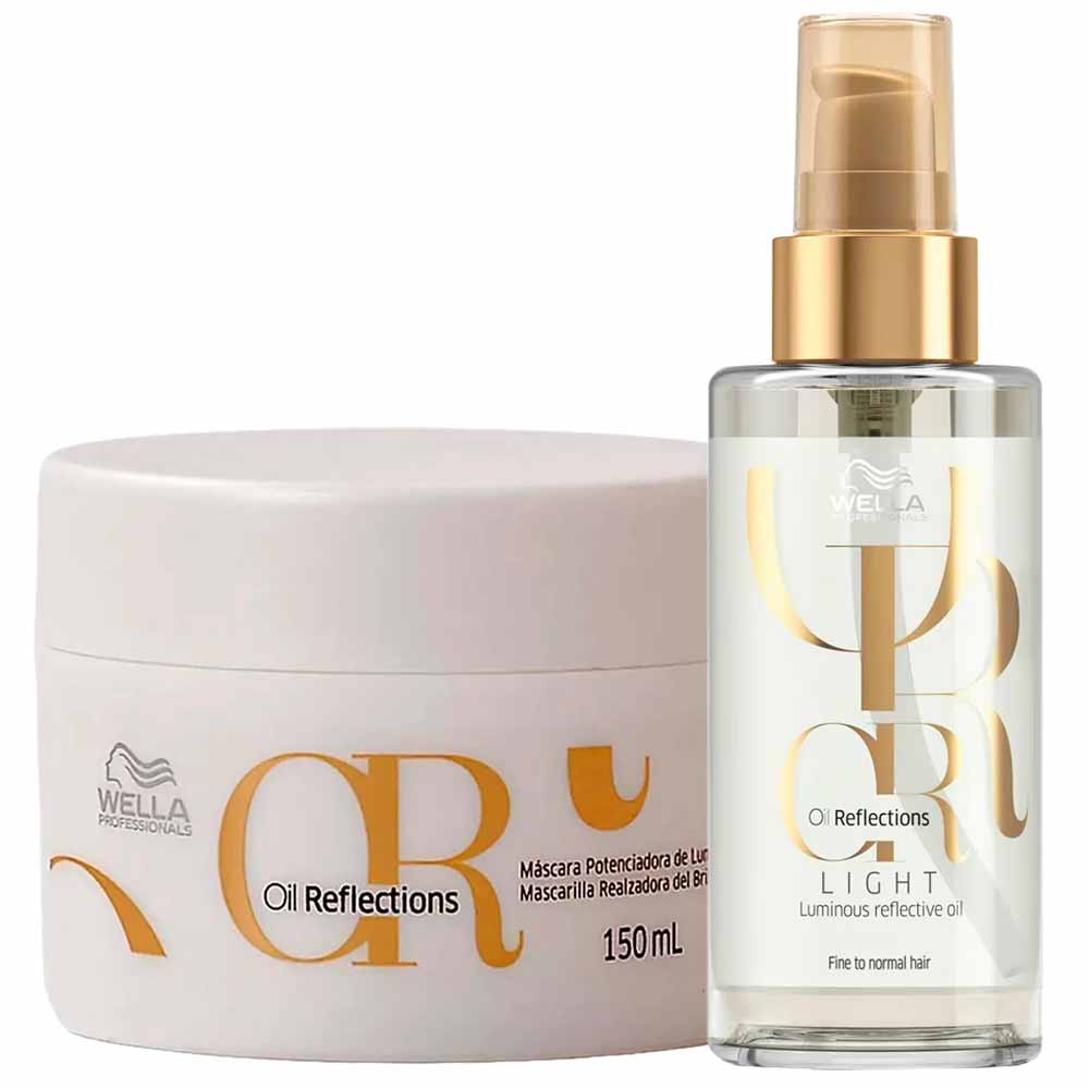 Wella Professionals Oil Reflections Kit Máscara De Hidratação + Óleo Capilar