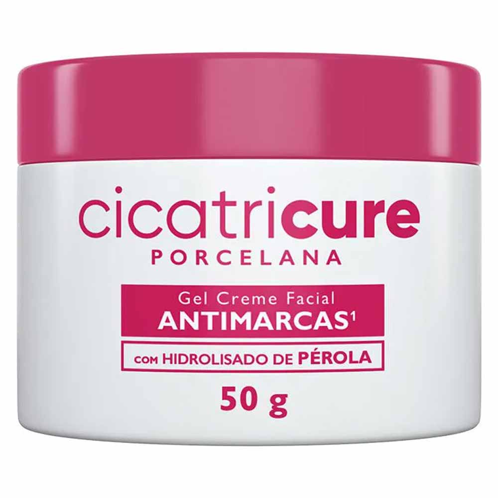 Gel Creme Facial Antimarcas Cicatricure Porcelana 50g