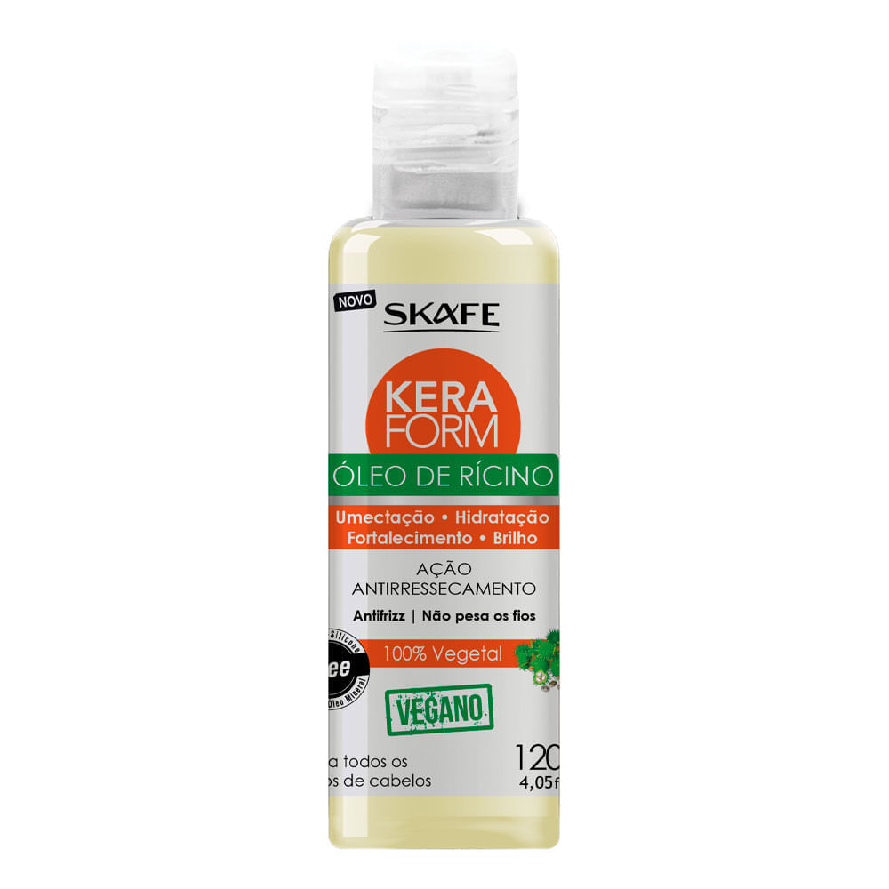 Skafe Óleo de Rícino Óleo Capilar 120ml