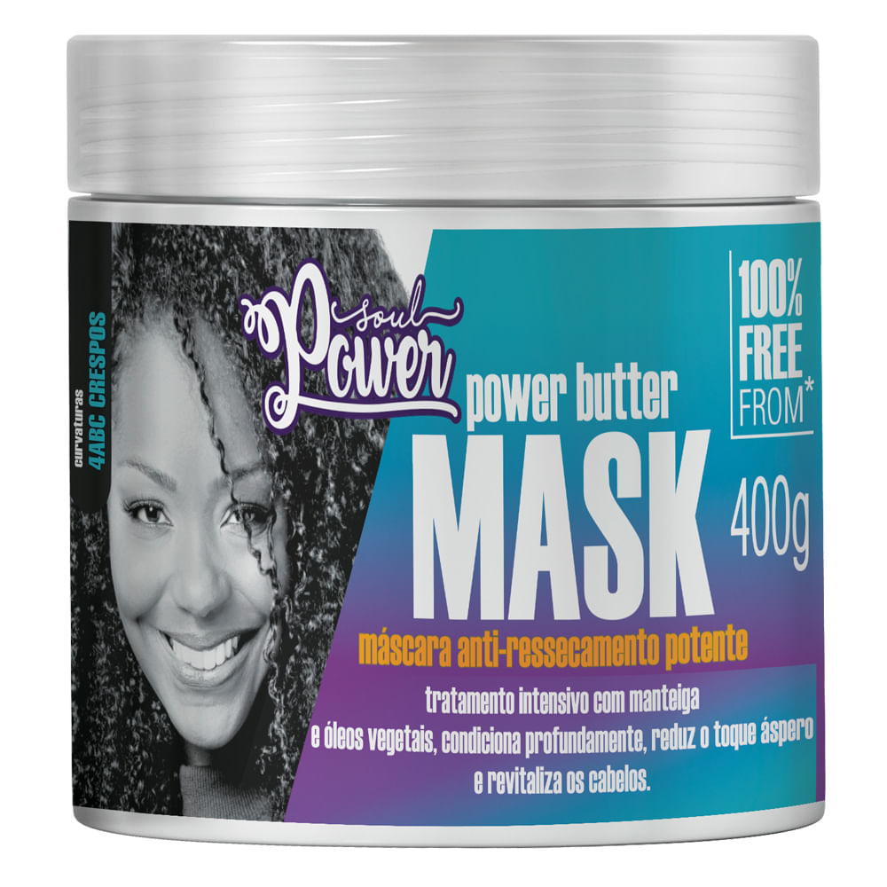 Máscara Anti-Ressecamento Potente Soul Power - Power Butter Mask 400g