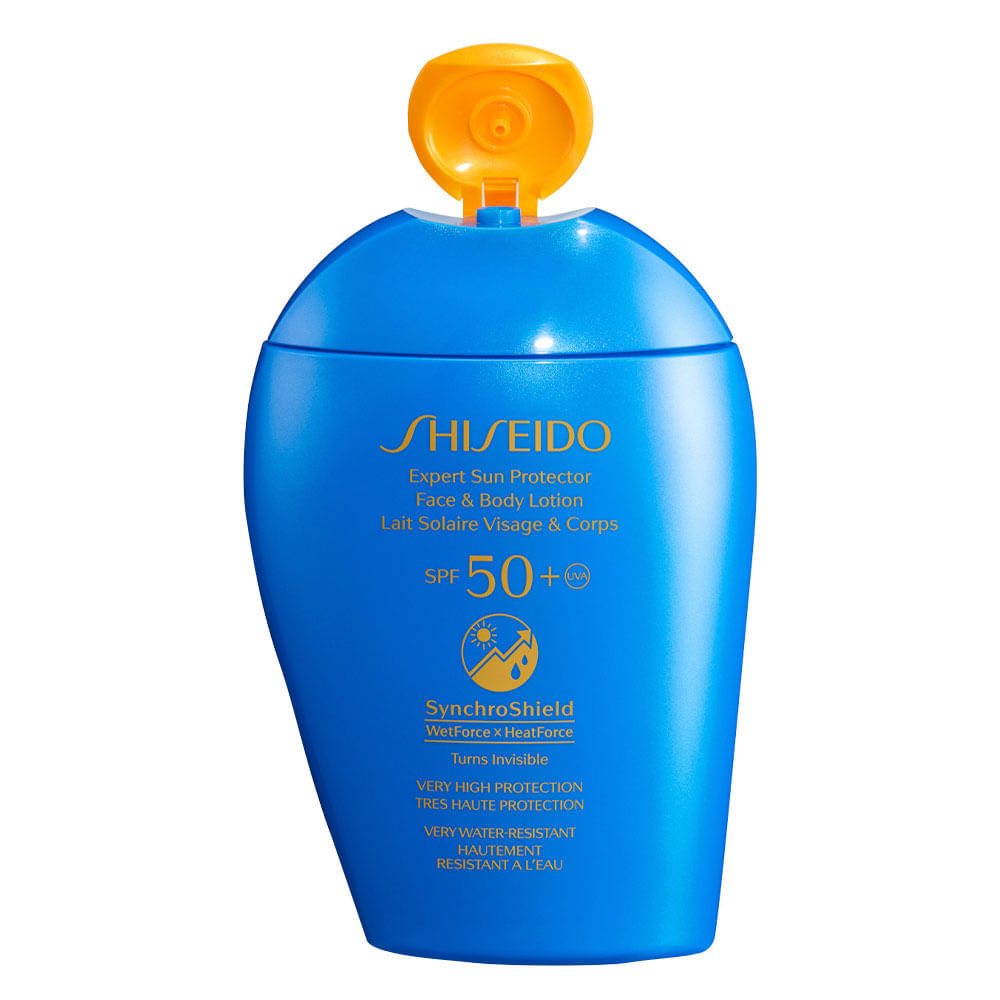 Protetor Solar Facial Shiseido Expert Sun Protection Lotion FPS50+ 150ml