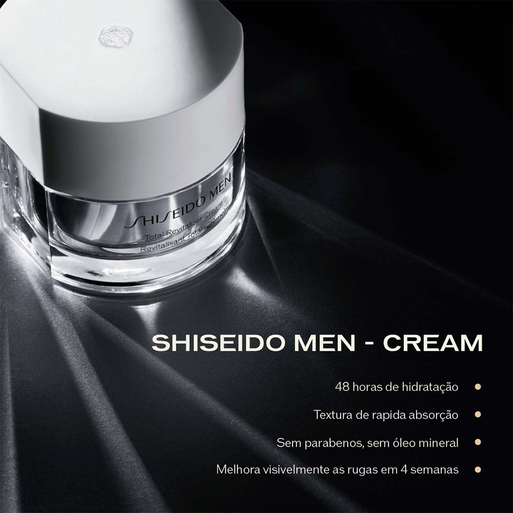 Creme Facial Shiseido Men Total Revitalizer Cream 50ml