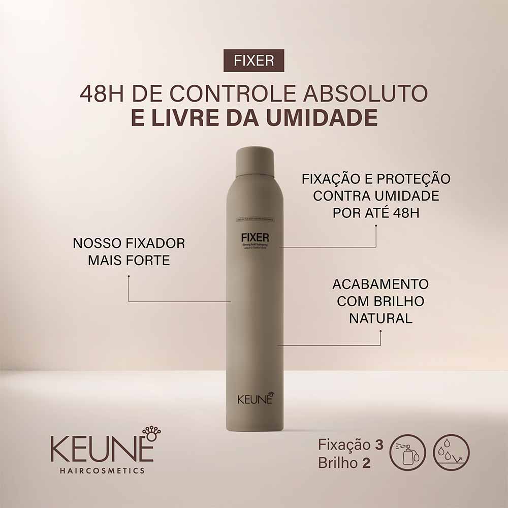 Keune Style Fixer Fixador Extra Forte 300ml