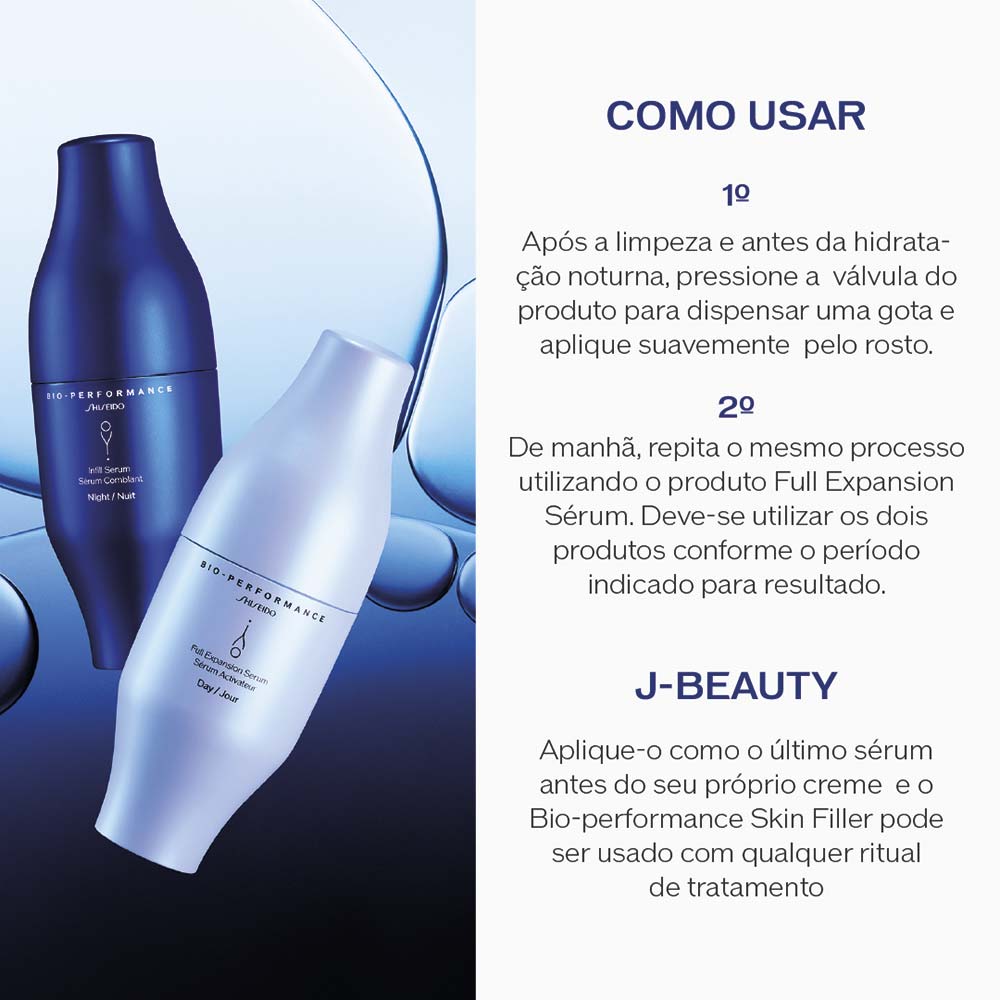 Refil Sérum Bio-Performance Skin Filler Shiseido 30ml