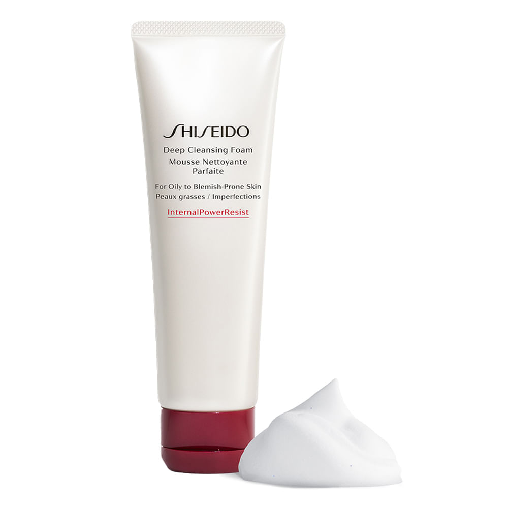 Espuma de Limpeza Profunda Shiseido Deep Cleasing Foam 100ml