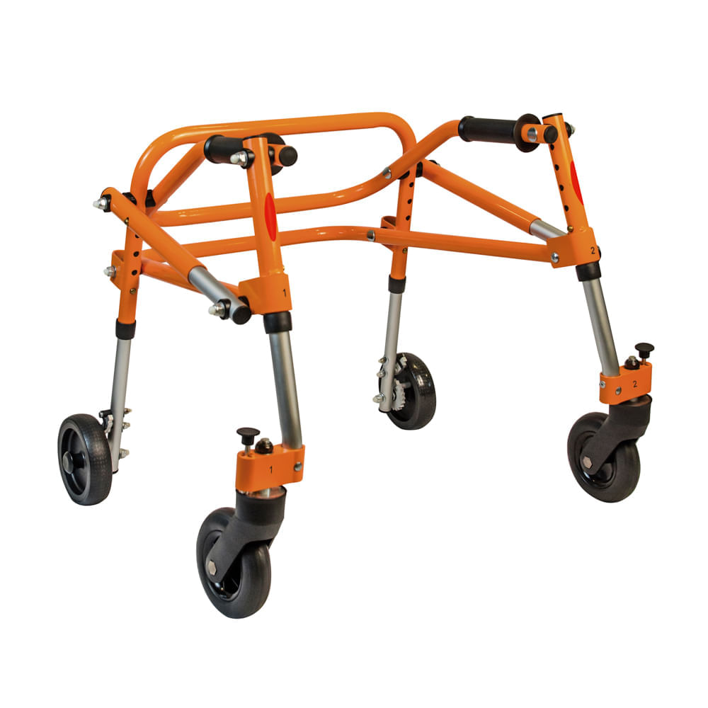 Andador Posterior com 4 rodas PP PP Única