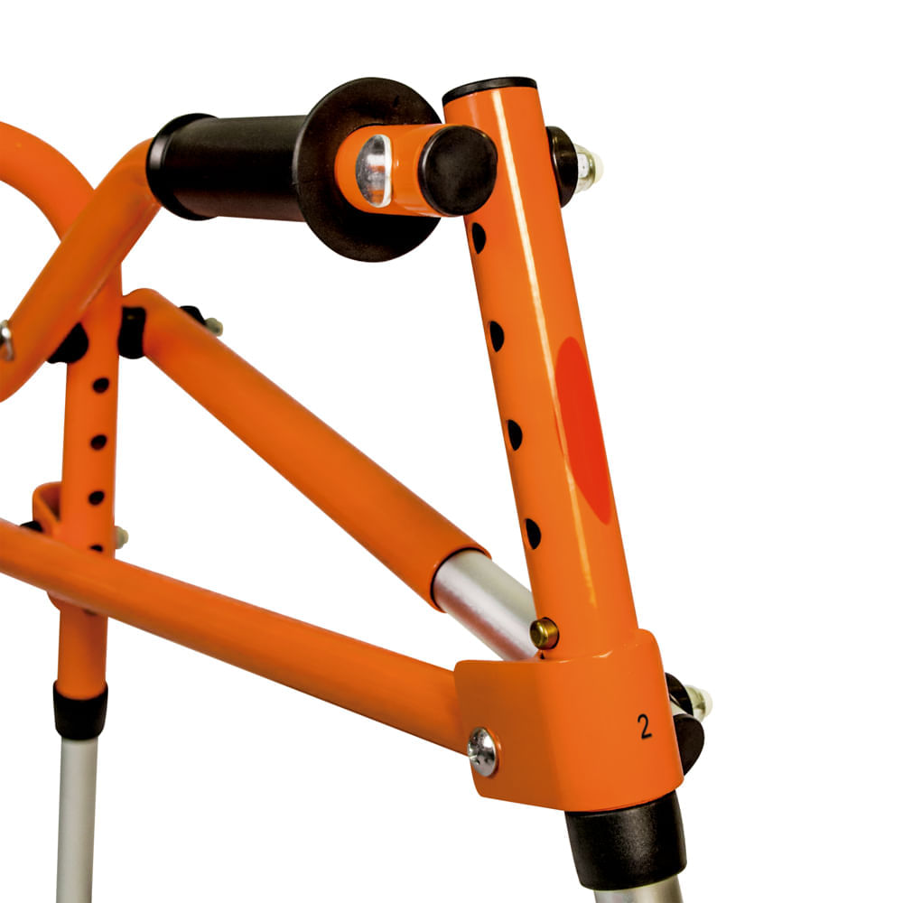 Andador Posterior com 4 rodas PP PP Única