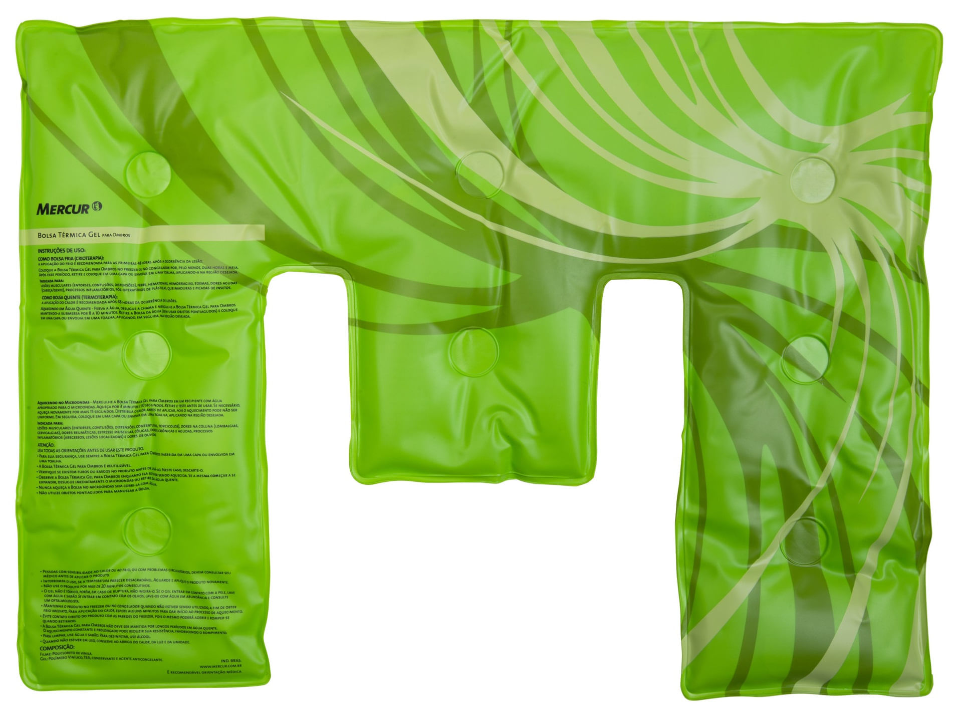 Bolsa Térmica Gel para Ombros Único Único Verde