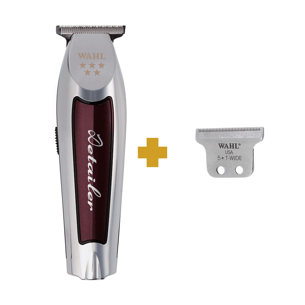 Kit Máquina de Acabamento Wahl Detailer Bivolt +Lâmina
