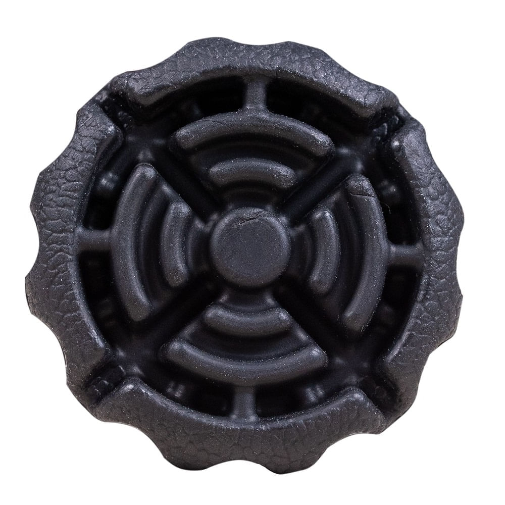 Ponteira 7/8" Articulada para Muletas Preta