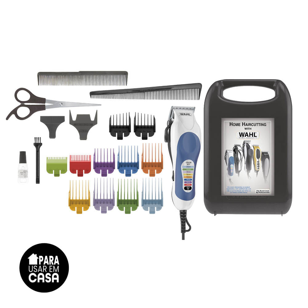 Máquina de Cortar Cabelo Color Pro Wahl 127V
