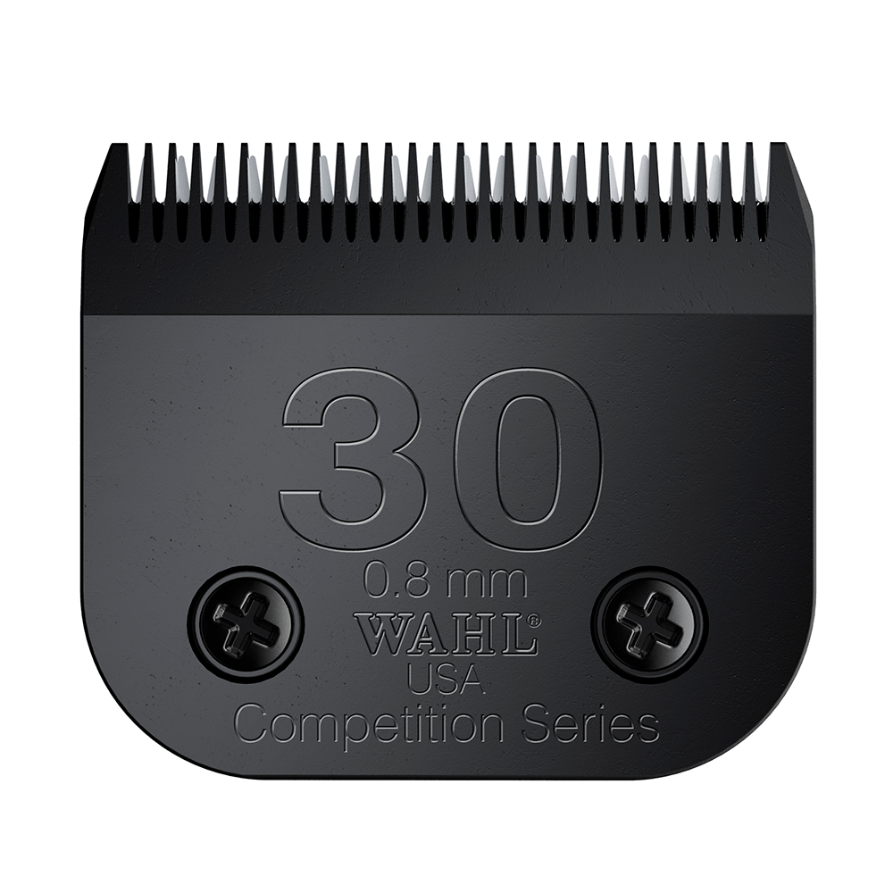 LÂMINA DE CORTE DE PELO ANIMAL ULTIMATE COMPETITION N.30 0,8MM (NOVA EMBALAGEM)