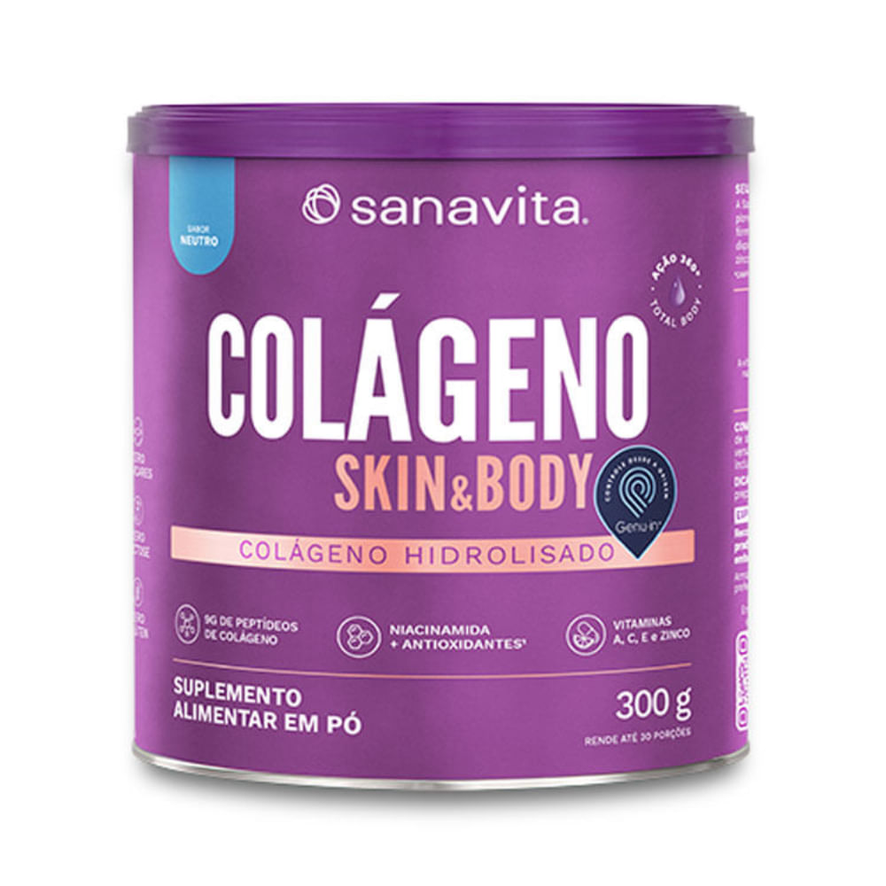 Colágeno Skin Sanavita Neutro 300g