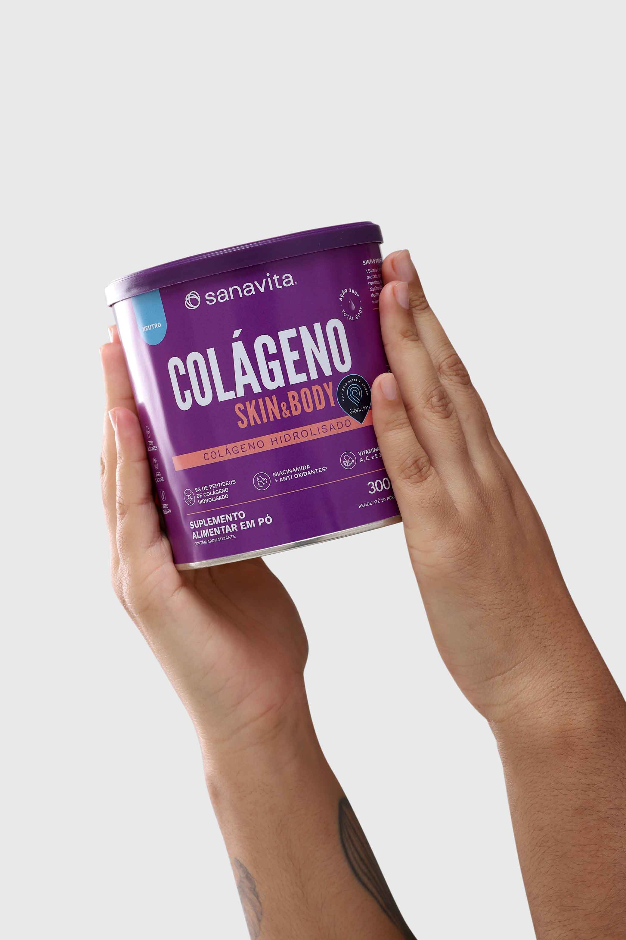 Colágeno Skin Sanavita Neutro 300g