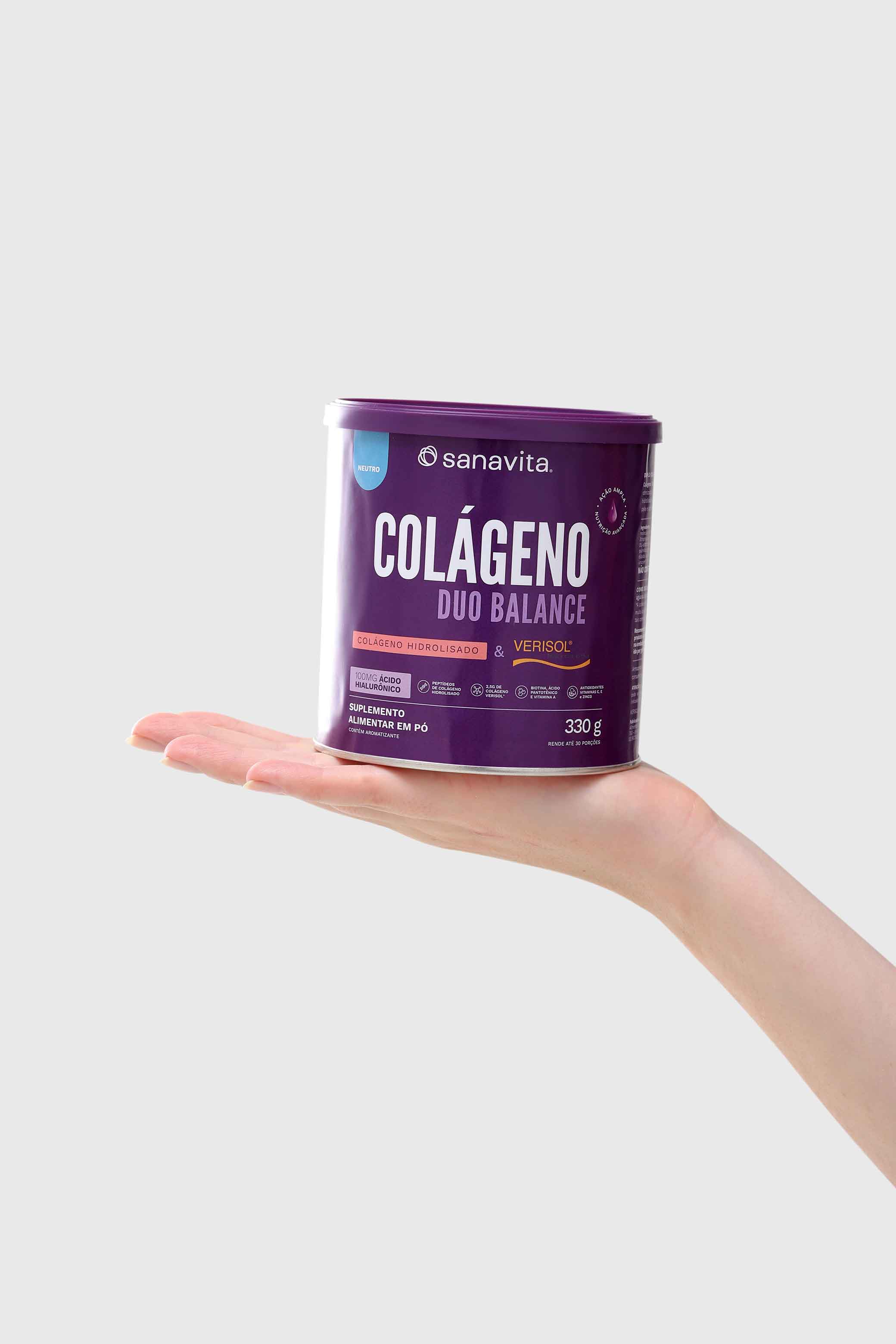 Suplemento de Colágeno Duo Balance Neutro Sanavita 285g