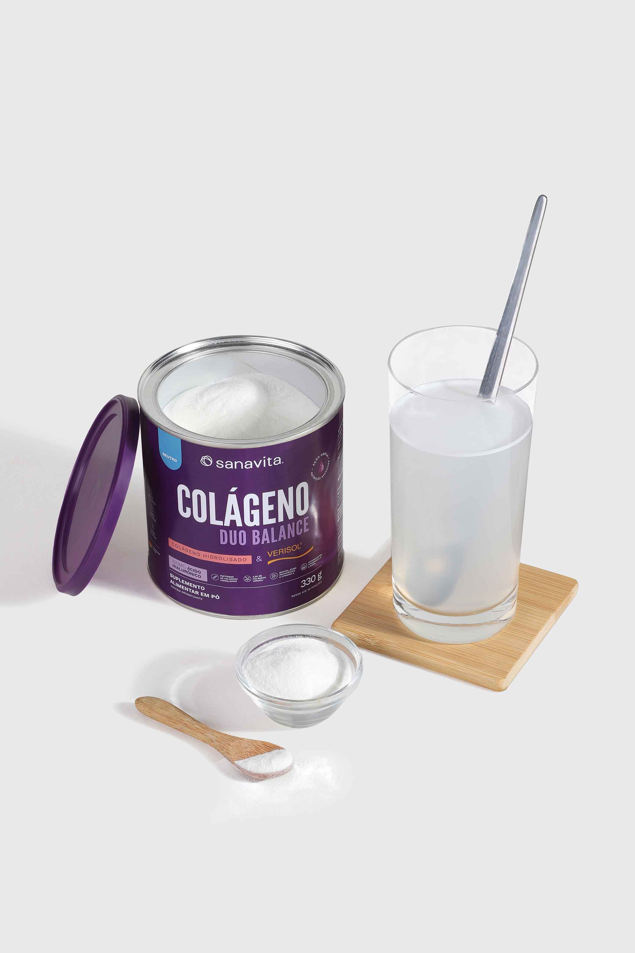 Suplemento de Colágeno Duo Balance Neutro Sanavita 285g