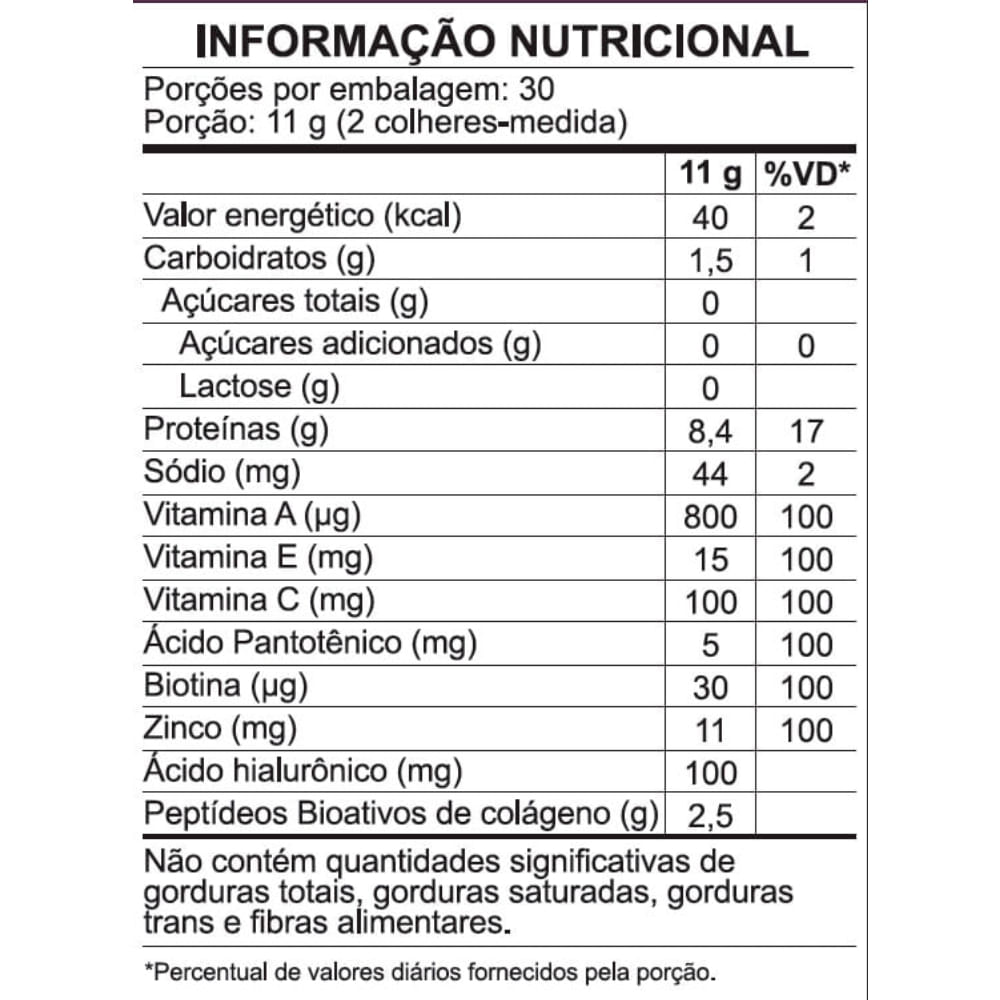 Colágeno Verisol Sabor Abacaxi Com Hortelã Sanavita + Ácido Hialurônico 330G