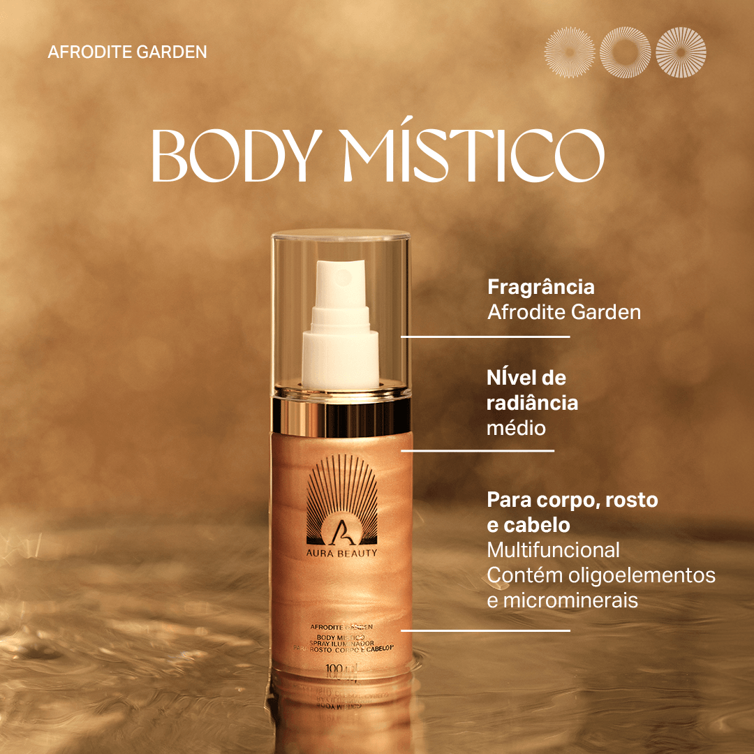 Body Místico Aura Beauty Afrodite Garden 100ml