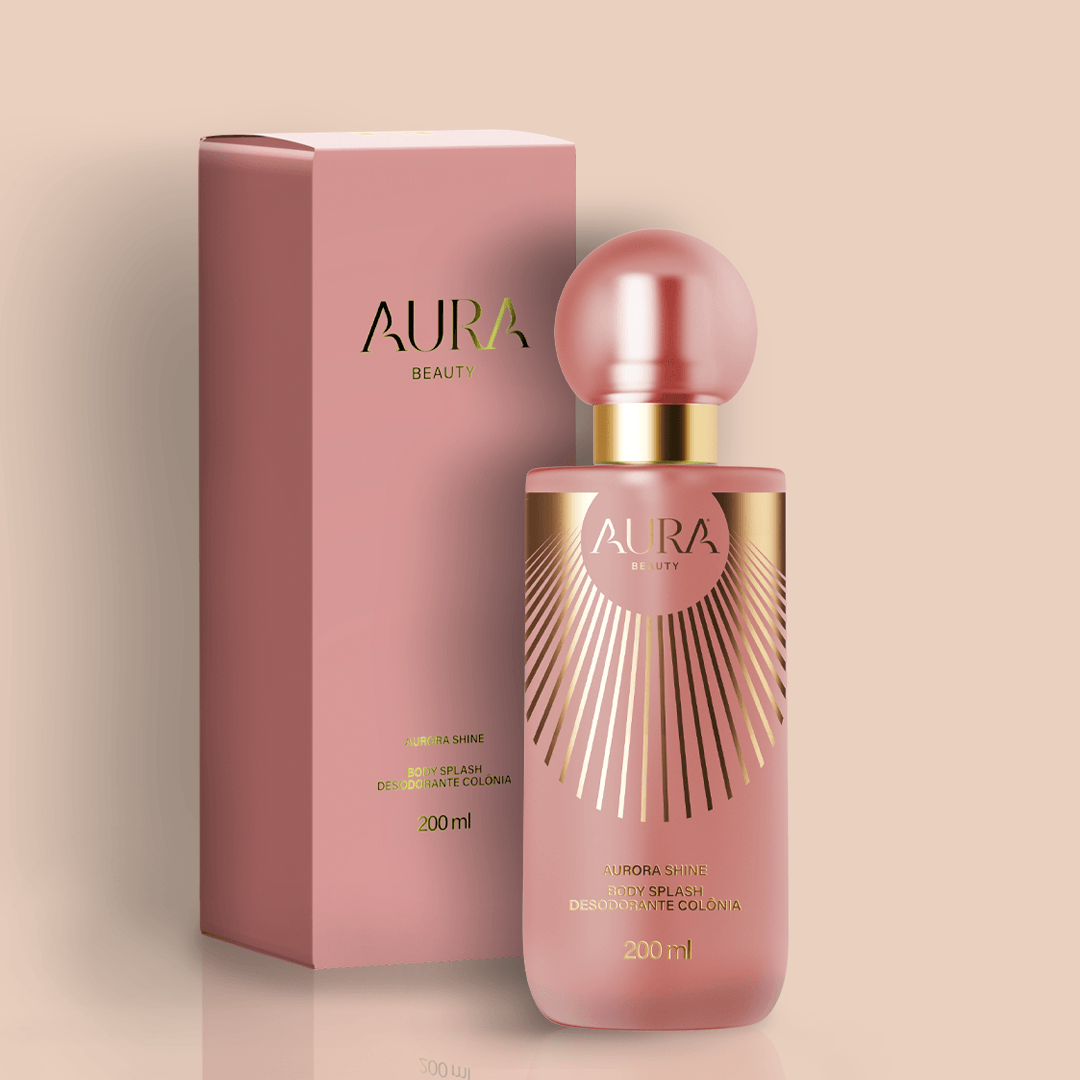 Body Splash Aurora Shine Aura Beauty 200ml