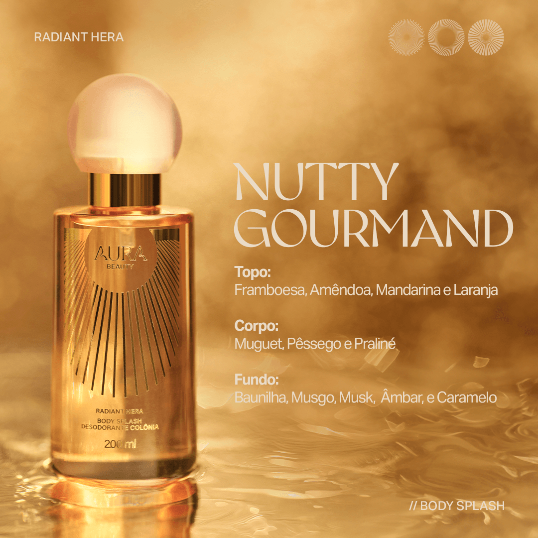 Body Splash Aura Beauty Radiant Hera 200ml