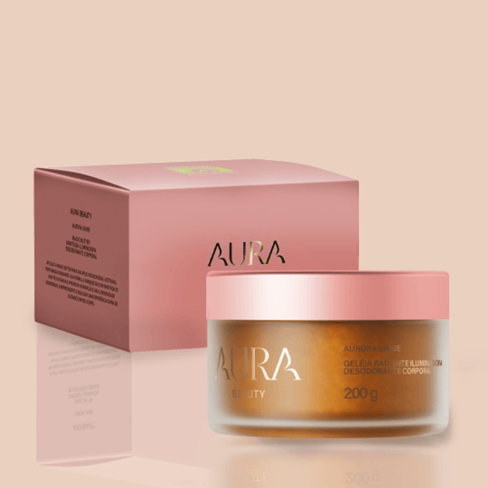 Iluminador Geleia Radiante Aura Beauty Aurora Shine 200g
