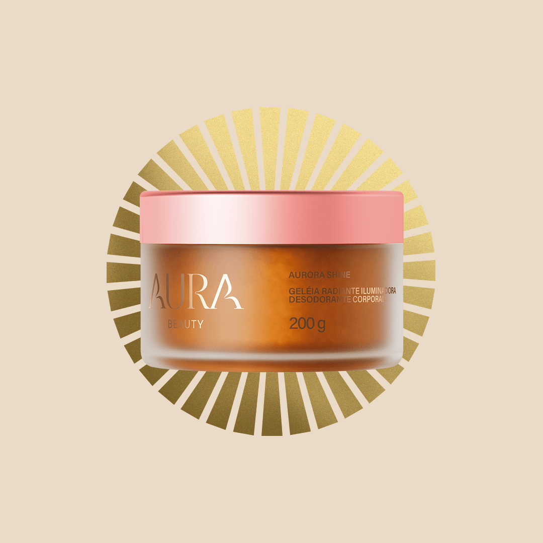 Iluminador Geleia Radiante Aura Beauty Aurora Shine 200g