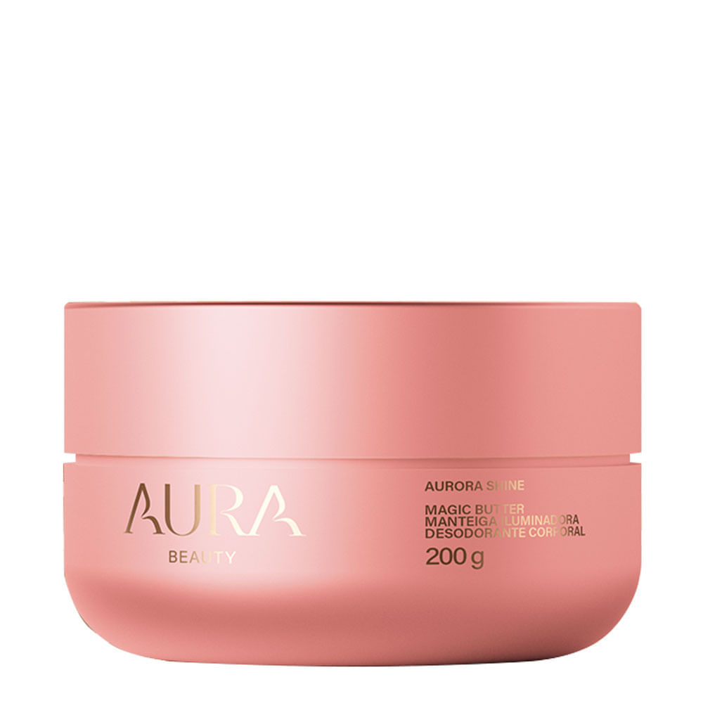 Manteiga Iluminadora Aurora Shine Aura Beauty 200g