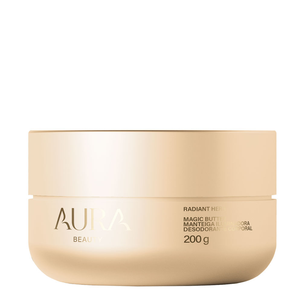 Manteiga Iluminadora Magic Butter Radiant Hera Aura Beauty 200g