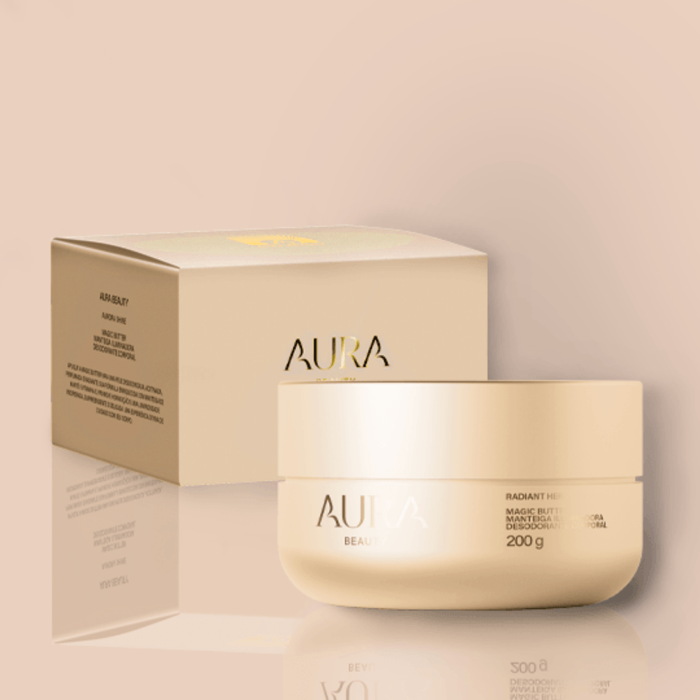 Manteiga Iluminadora Magic Butter Radiant Hera Aura Beauty 200g