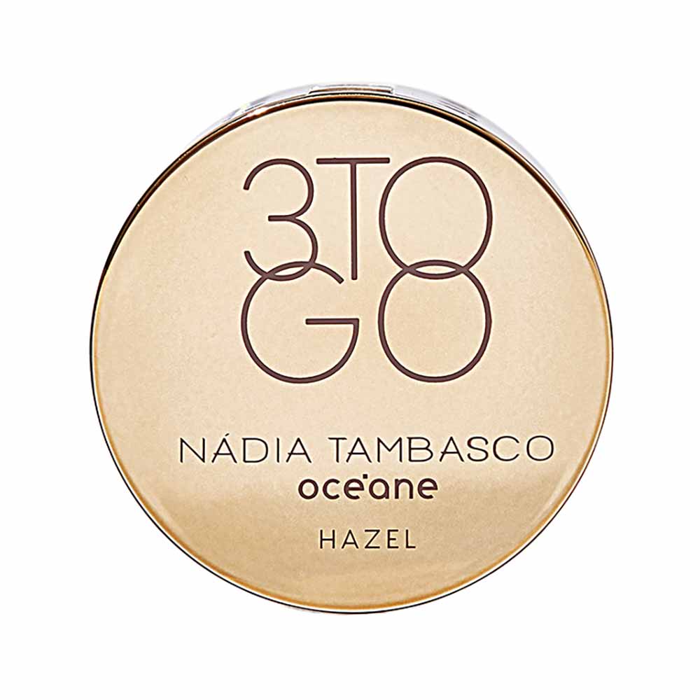 Trio de Sombras Nádia Tambasco by Océane - 3 To Go Palette  Hazel