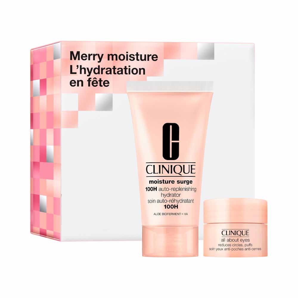 Clinique Kit de Natal - Hidratante Facial +  Gel Creme de Olhos