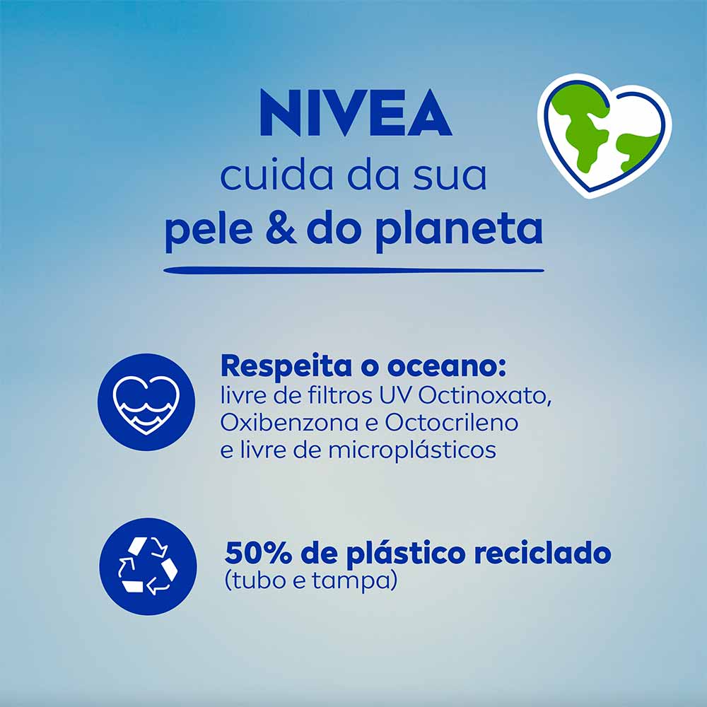 Protetor Solar Facial NIVEA Sun UV Face Specialist Invisible Fluido Diário FPS 70