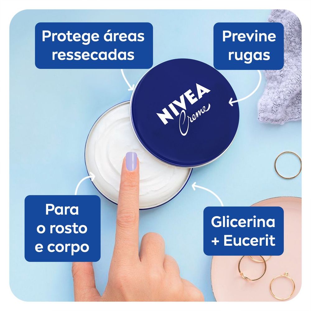 Creme Hidratante NIVEA Lata