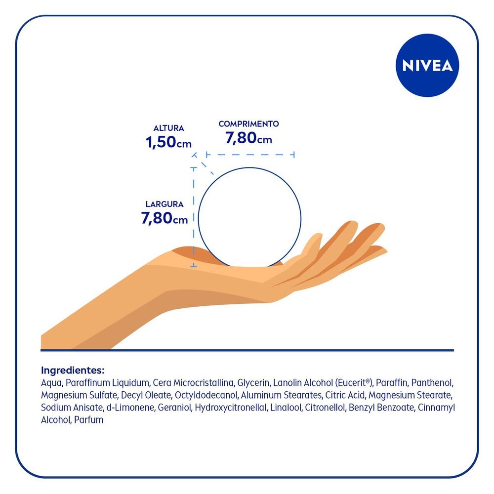Creme Hidratante NIVEA Lata