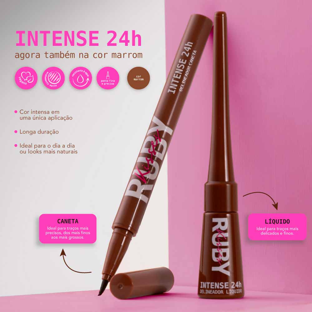 Caneta Delineadora Ruby Kisses - Intense 24h